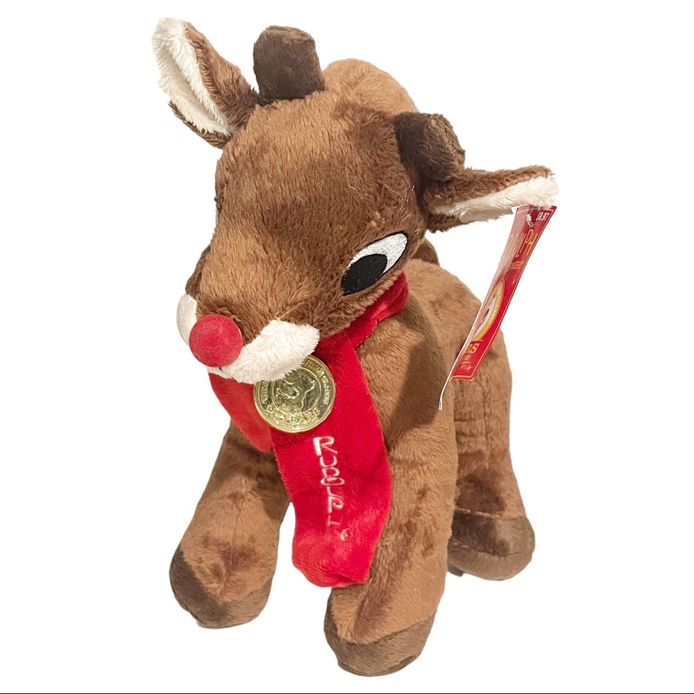Dandee Rudolph the Red Nose Reindeer‎ 12" Christmas Plush
